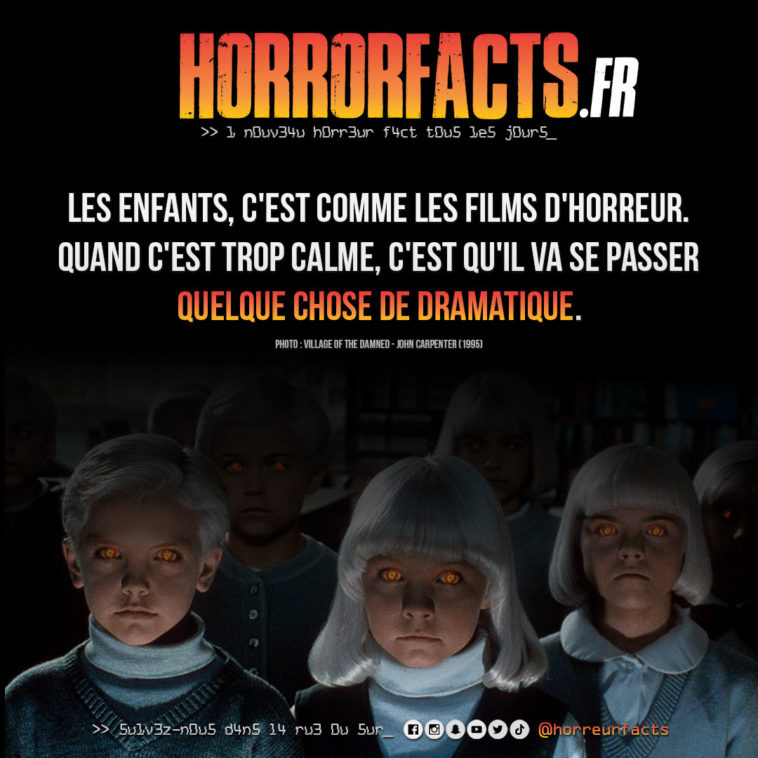 Fact 0022 - Horreur Fact Horrorfacts.fr