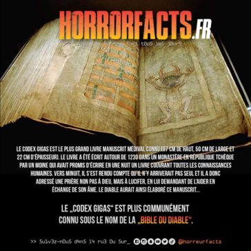 Fact 0032 - Horreur Fact Horrorfacts.fr