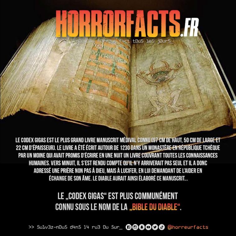 Fact 0032 - Horreur Fact Horrorfacts.fr