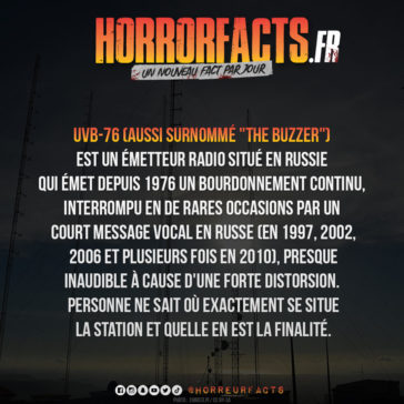Fact 0088 - Horreur Fact Horrorfacts.fr