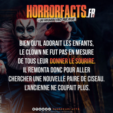 Fact 0110 - Horreur Fact Horrorfacts.fr